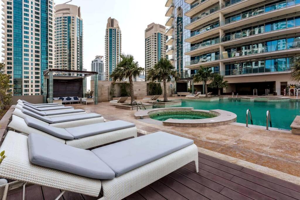 Trident Grand Residence - Luxury 2Br Marina And Sea View Dubai Eksteriør bilde